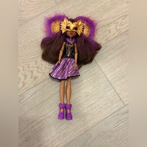 MONSTER HIGH GHOUL TO WOLF CLAWDEEN WOLF TRANSFORMATION DOLL